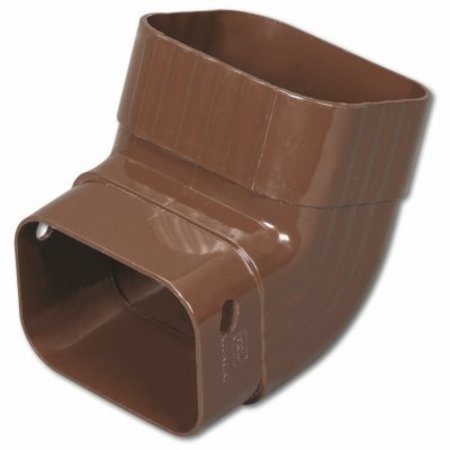 AMERIMAX HOME PRODUCTS 2x3 Brown A Front Elbow M1627